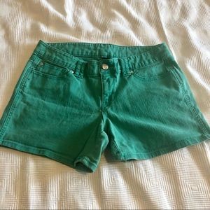 Gap Green Jean Shorts